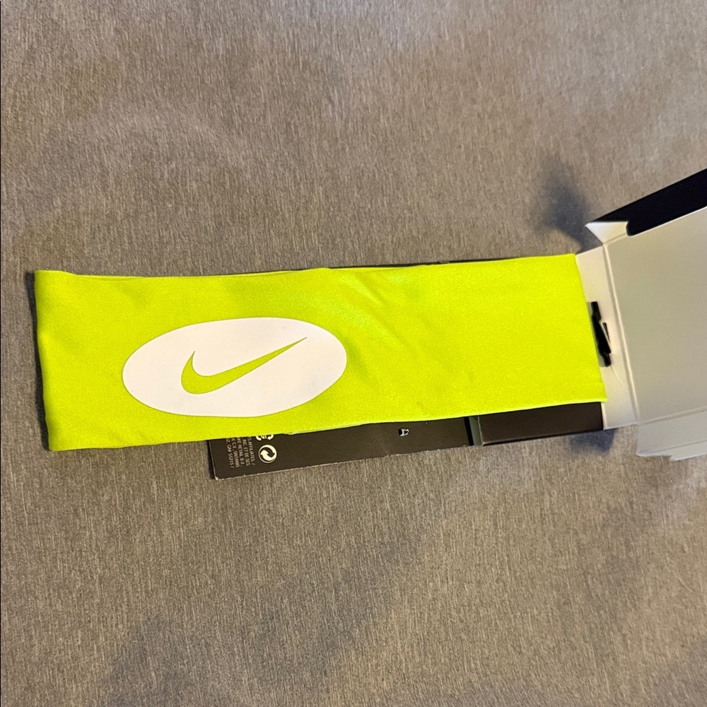 Nike Lime Green Neon Headband NWT